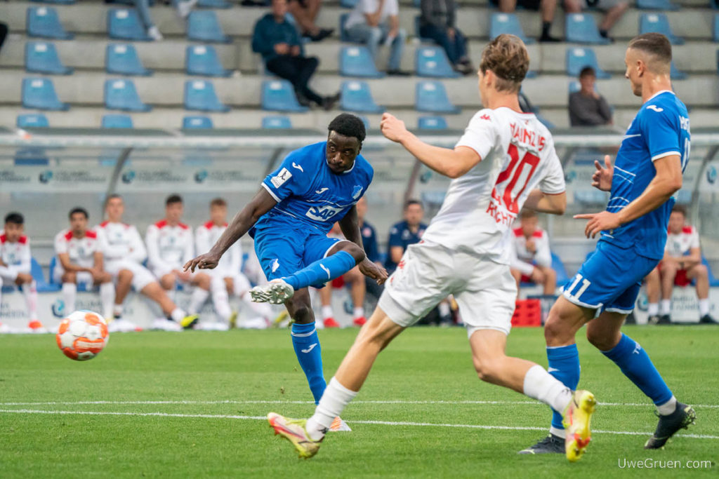 Abdul Fesenmeyer, FSV Mainz 05 II, Fussball, Regionalliga Suedwest, TSG 1899 Hoffenheim II, U23