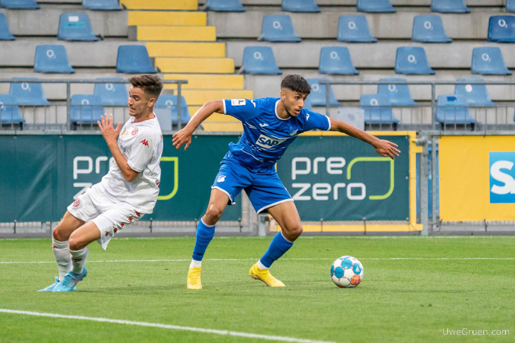 FSV Mainz 05 II, Fussball, Muhammed Damar, Regionalliga Suedwest, TSG 1899 Hoffenheim II, U23