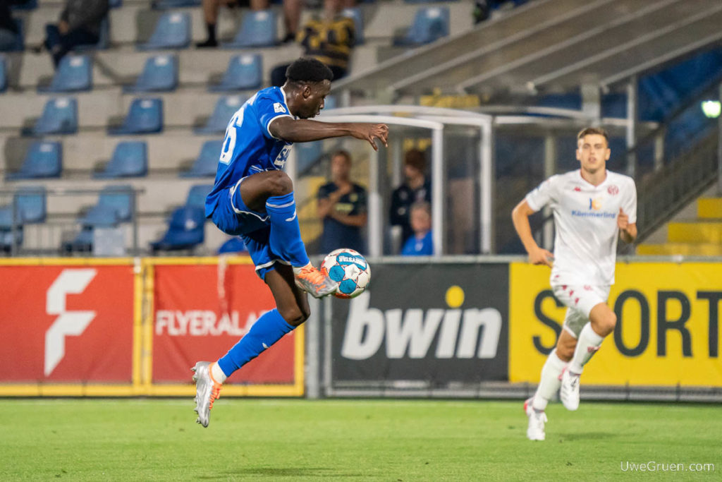 Abdul Fesenmeyer, FSV Mainz 05 II, Fussball, Regionalliga Suedwest, TSG 1899 Hoffenheim II, U23