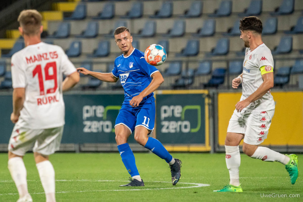 FSV Mainz 05 II, Fisnik Asllani, Fussball, Regionalliga Suedwest, TSG 1899 Hoffenheim II, U23