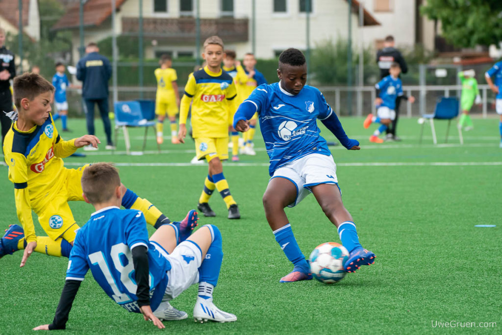 Eintracht Frankfurt, Fussball, Jugend, Junioren, SV Stuttgarter Kickers, TSG 1899 Hoffenheim, TSG Akademie, U12, Umaru Bah