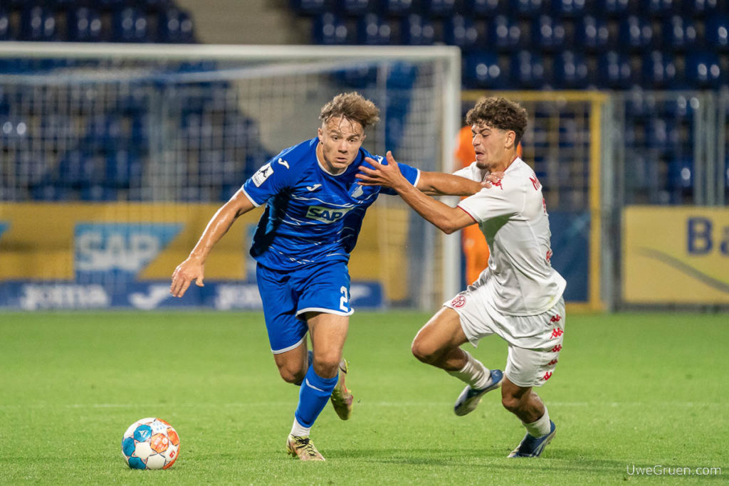 FSV Mainz 05 II, Felix Hagmann, Fussball, Regionalliga Suedwest, TSG 1899 Hoffenheim II, U23